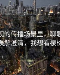 樱桃影视的传播场景里，聊聊图表解读：误解澄清，我想看樱桃影视