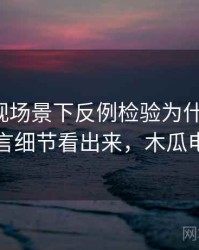 木瓜影视场景下反例检验为什么常见：从语言细节看出来，木瓜电影的