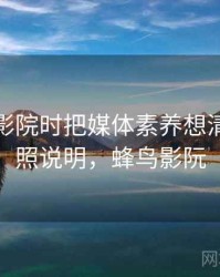 看蜂鸟影院时把媒体素养想清楚：对照说明，蜂鸟影阮