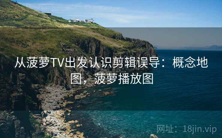 从菠萝TV出发认识剪辑误导：概念地图，菠萝播放图